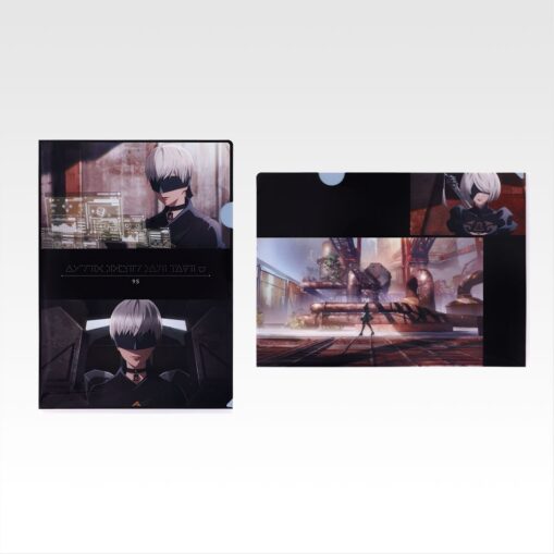NieRAutomata Ver1.1a Glory to Mankind! Ichiban Kuji Prize H Clear File Set (A4, 12 Types) (5)