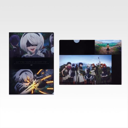 NieRAutomata Ver1.1a Glory to Mankind! Ichiban Kuji Prize H Clear File Set (A4, 12 Types) (9)
