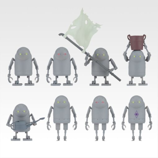 NieRAutomata Ver1.1a Glory to Mankind! Ichiban Kuji Prize I Machine Lifeform Collection Figure (4.5cm, 8 Types)