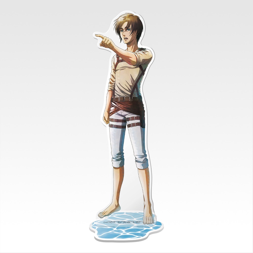 Ichiban Kuji Attack on Titan The Beast Titan I Will Take It Down C Prize Eren Big Acrylic Stand