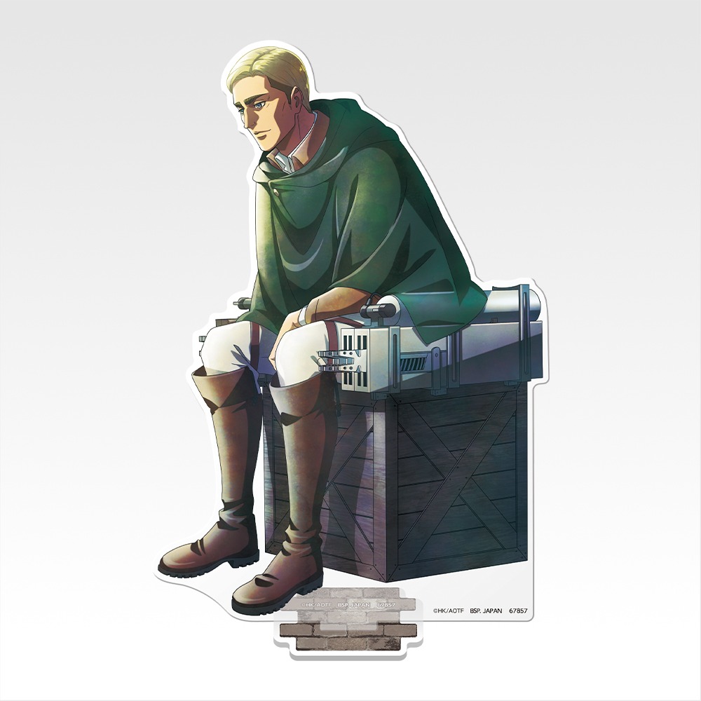 Ichiban Kuji Attack on Titan The Beast Titan I Will Take It Down E Prize Erwin Big Acrylic Stand