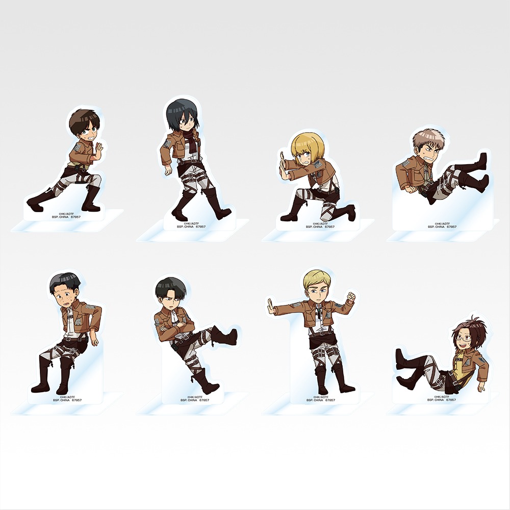 Ichiban Kuji Attack on Titan The Beast Titan I Will Take It Down H Prize Acrylic Stands
